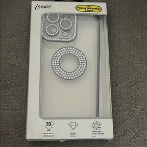 Silver Phone Case for iPhone 14 Pro Max